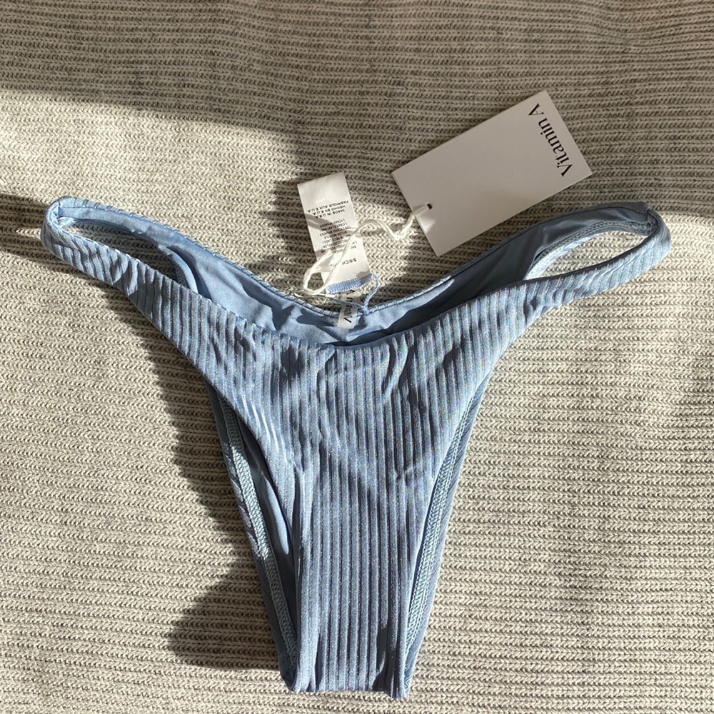 Brand New California high leg bikini bottom vitamin A